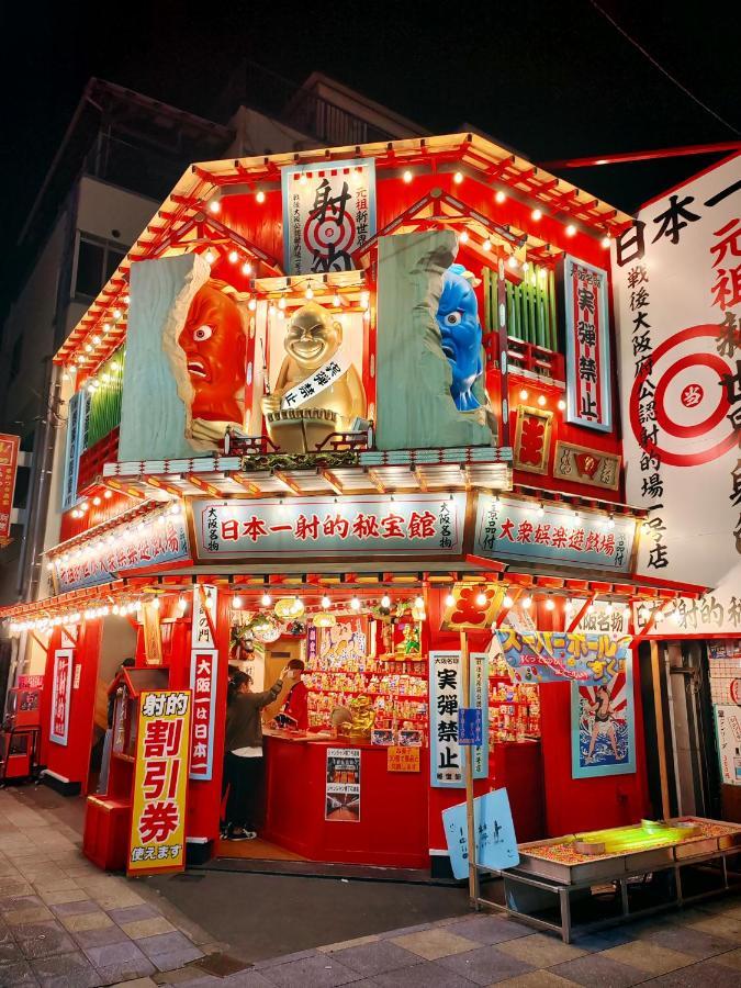 Wutong-40 Minutes Direct To Kansai Airport And 5 Minute Walk To Jr Or Subway Or Nankai Line And 1 Minute To Tsutenkaku The Landmark Of Osaka And Many Japanese Bistros Nearby Εξωτερικό φωτογραφία